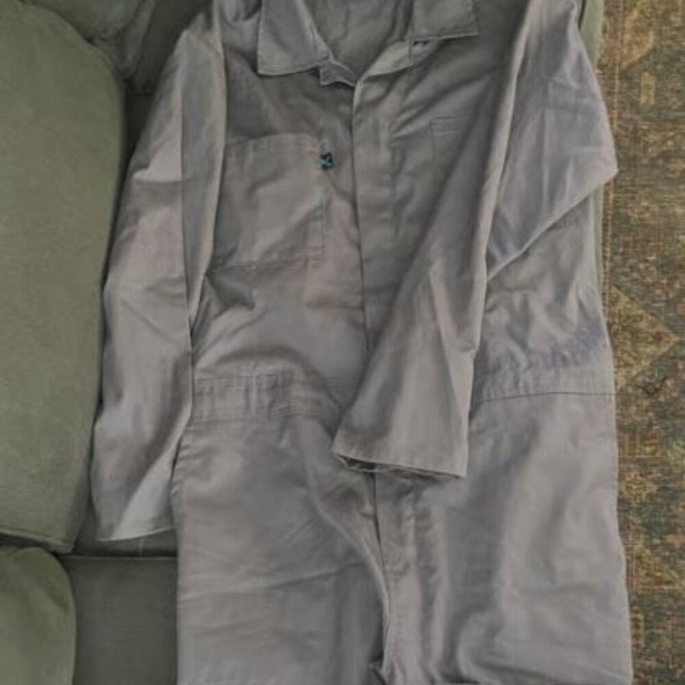 Kolossus Mens Coveralls Smoke Grey Relaxed Fit Light Weight